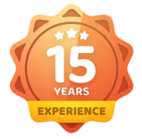 15 Years of Experience